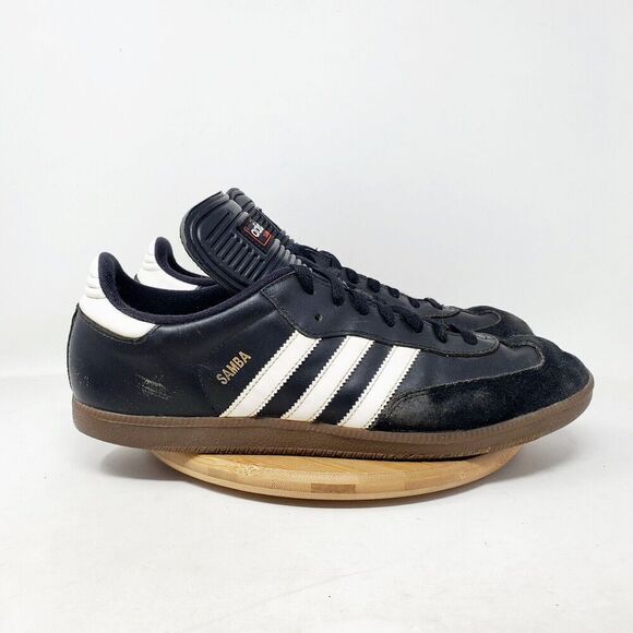 Adidas Samba OG Shoes Mens 12 Classic Black Soccer Low Turf Indoor Sneaker - Picture 6 of 12